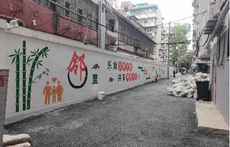 都江堰墙体彩绘