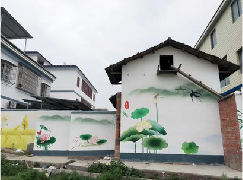 都江堰室外墙绘-从选材到保养。