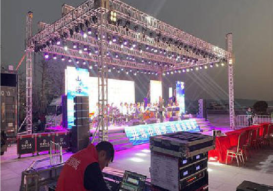 都江堰活动搭建