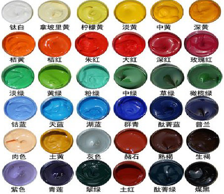 都江堰墙绘颜色的选择有讲究。