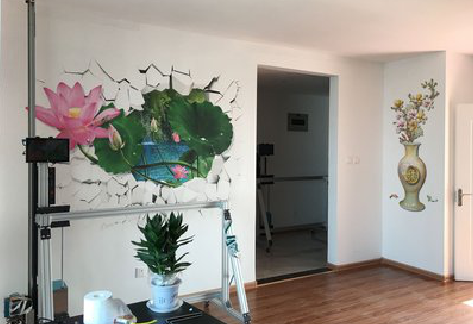 都江堰墙体彩绘相比墙纸的优势。