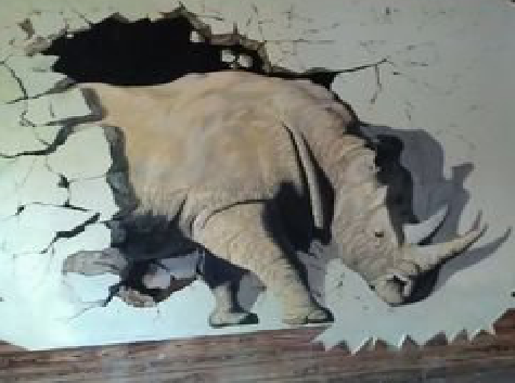 都江堰在墙绘中，如何绘制3D效果？